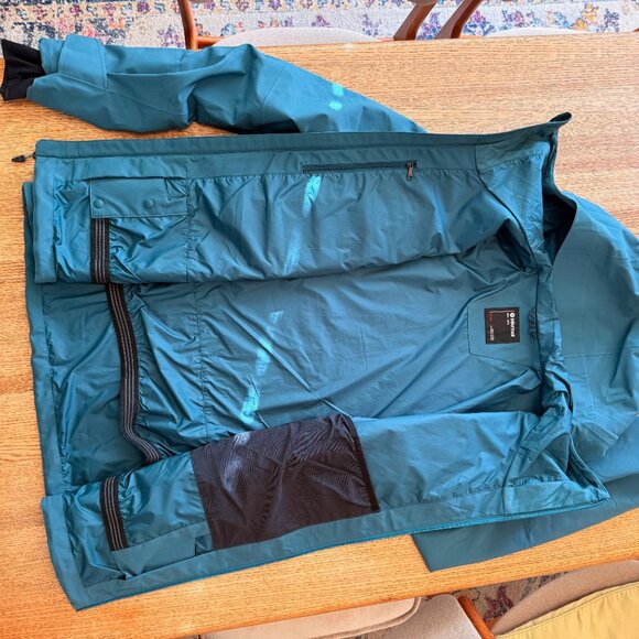 Men’s Refuge Ski / Snowboard Jacket | XL | Dark Jungle (Teal) - Picture 3 of 7